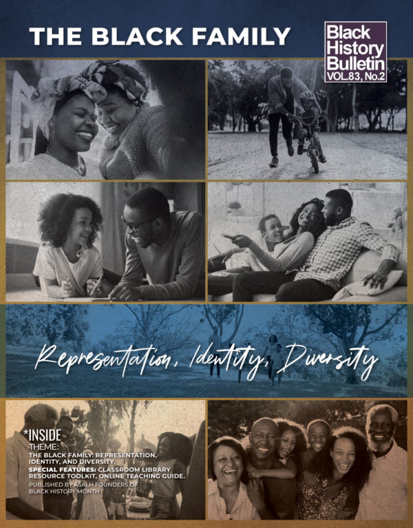 The Black Family from the Black History Bulletin Flyer Art 