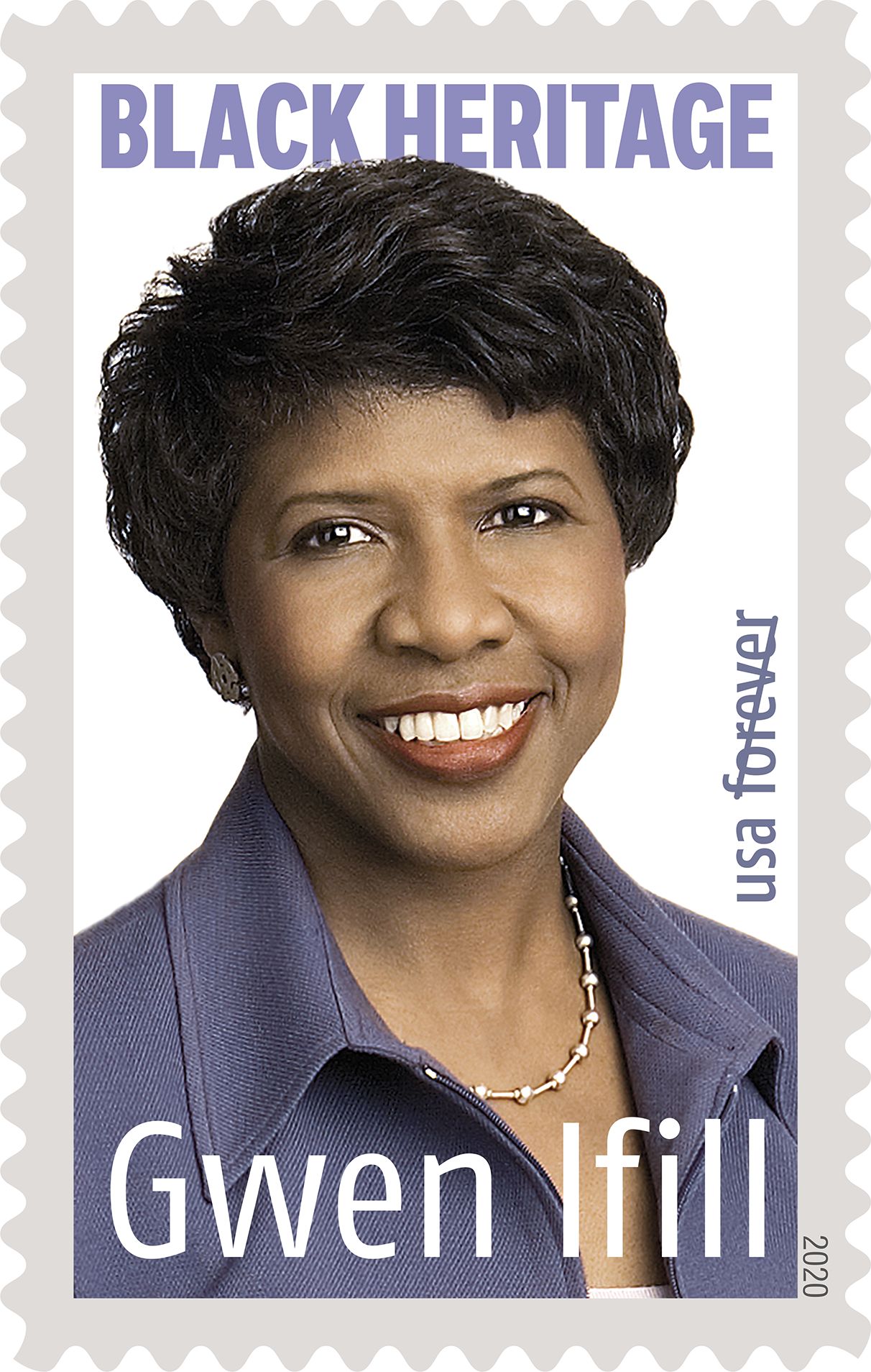 Gwen Ifill Black Heritage Forever Stamp ASALH The Founders of