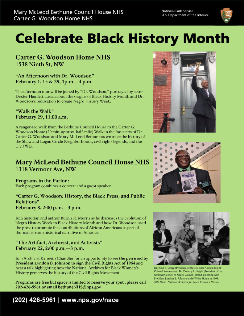 thumbnail of Black History Month 2020 Special programs flyer