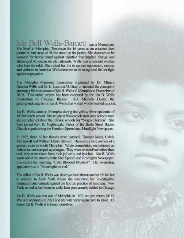 Memphis Memorial Ida B. Wells Commemorative – ASALH – The Founders of ...