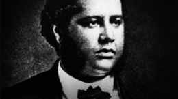 Black and white book cover with a portrait of Francis Lewis Cardozo in a suit. Text: FRANCIS LEWIS CARDOZO: An Unsung Hero of Reconstruction by Pamela Reese Smith, highlighting his political achievements during Reconstruction.