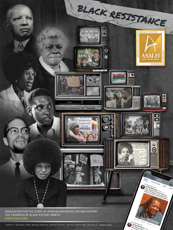 ASALH Black History Month theme poster 2023
