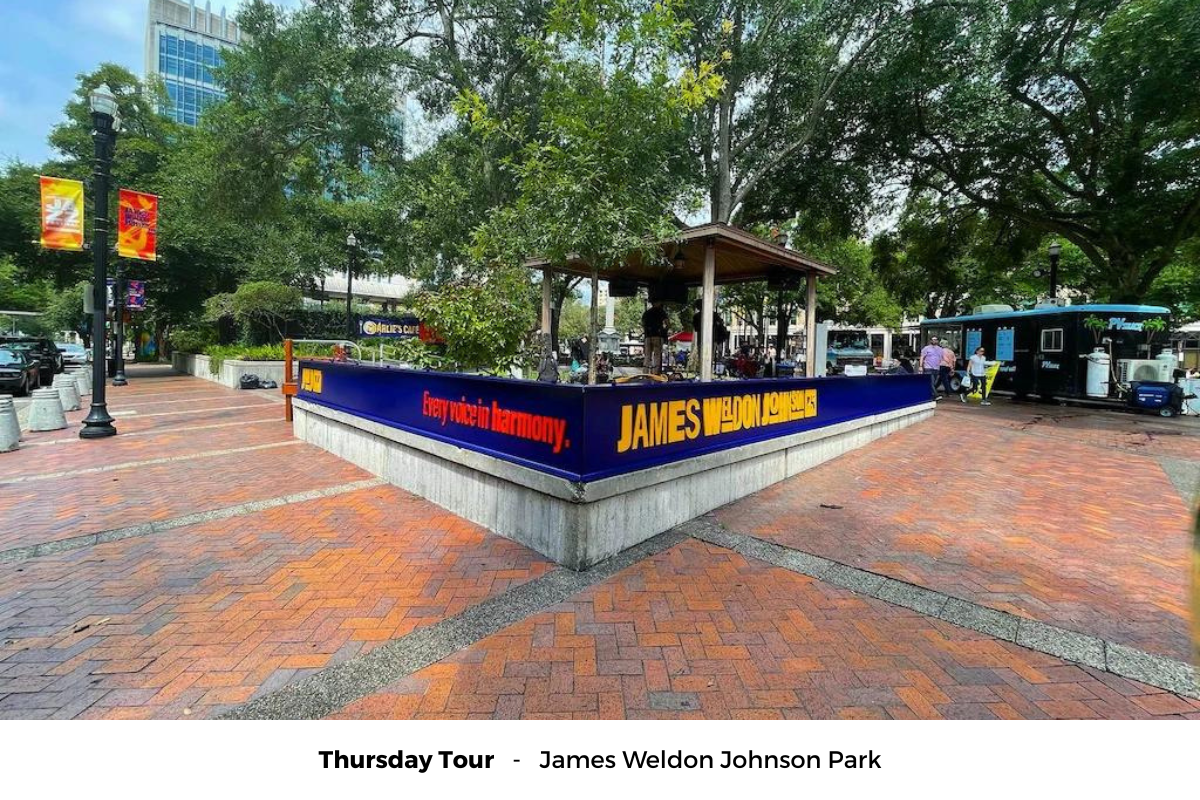 Thursday Tour - James Weldon Johnson Park