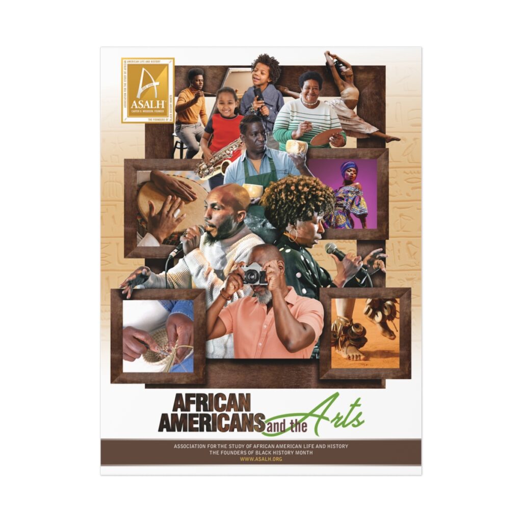 2024 Black History Theme Poster African Americans and the Arts Poster