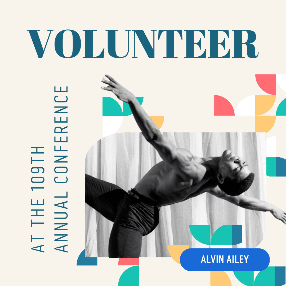 Volunteer at the 109th Annual Conference!
