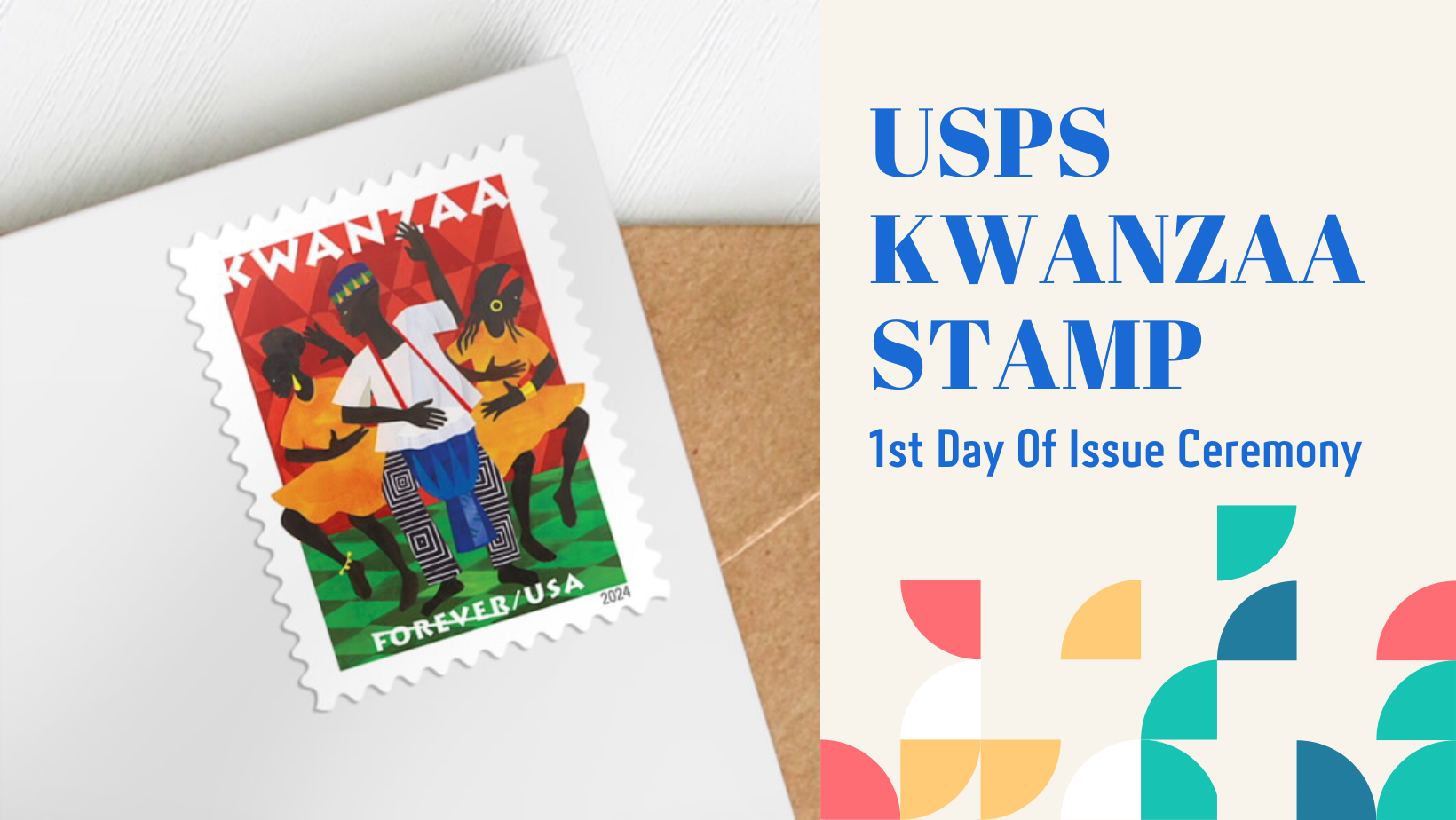 USPS Kwanzaa Stamp 1st Day of Issue Ceremony