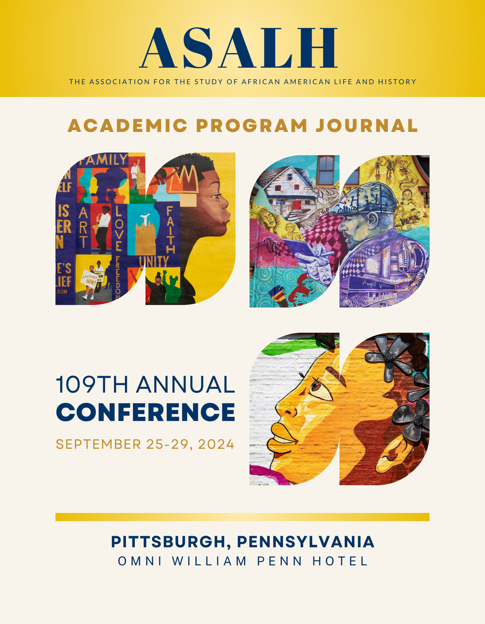 109th Annual Conference Academic Program Journal