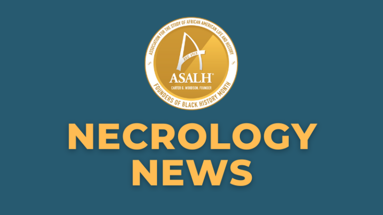 ASALH Mourns the Passing of Reginald L. Weaver