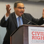 Dr. Freeman Hrabowski, president of the University of Maryland Baltimore County, said education is critical to social advancement during the inaugural Jacksonville Civil Rights Conference on Friday, Aug. 26, 2022. | Will Brown, Jacksonville Today